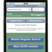 EUSR Mobile Register Search photograph